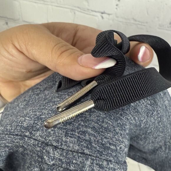 Lululemon Align Jogger Women Size 8 Blue Pants Drawstring High Waist Gym Athlete - Picture 7 of 14